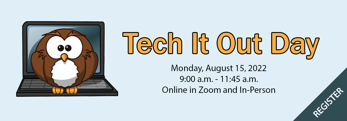 Tech It Out Day banner